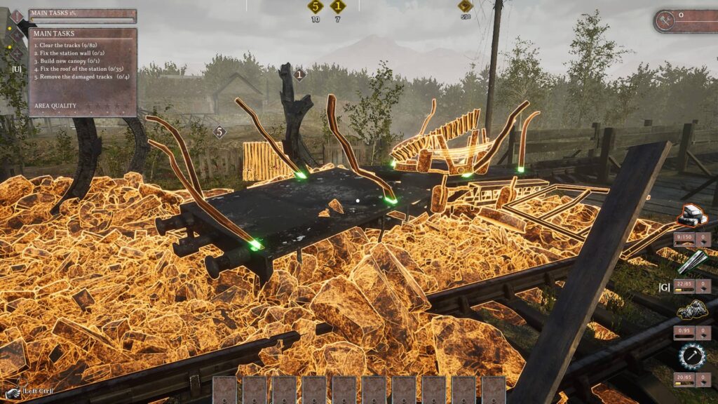 WW2 Rebuilder - aktivace prohlídky materiálu
