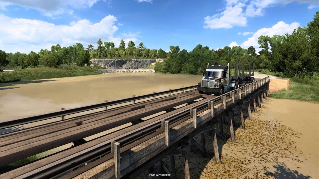 ATS Arkansas - chatrný most