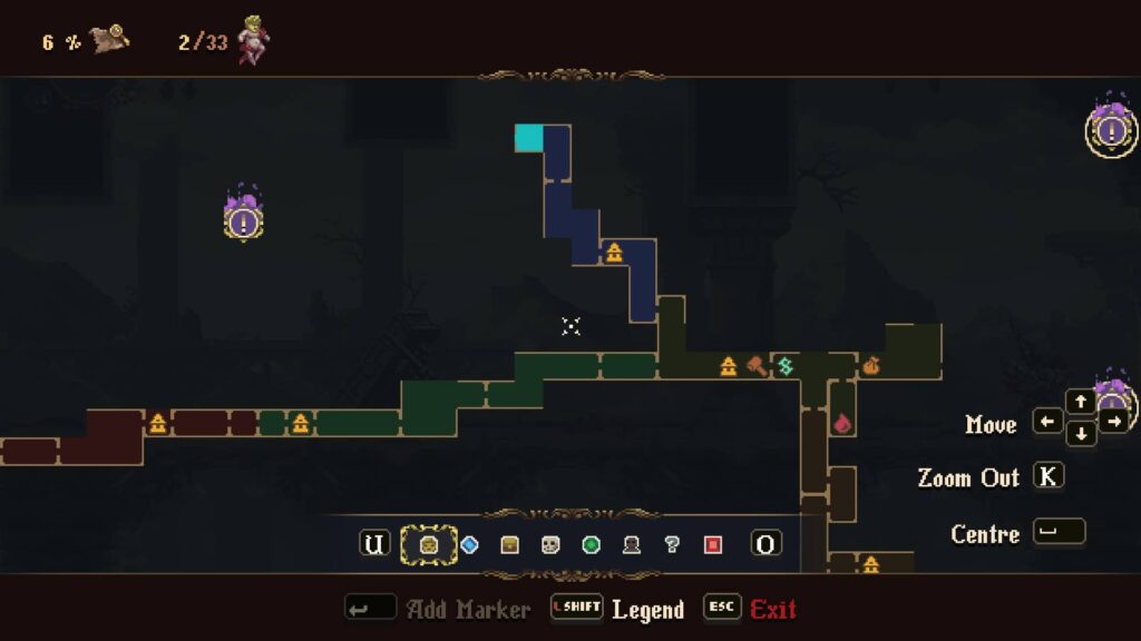 Blasphemous 2 - orientace po mapě není těžká