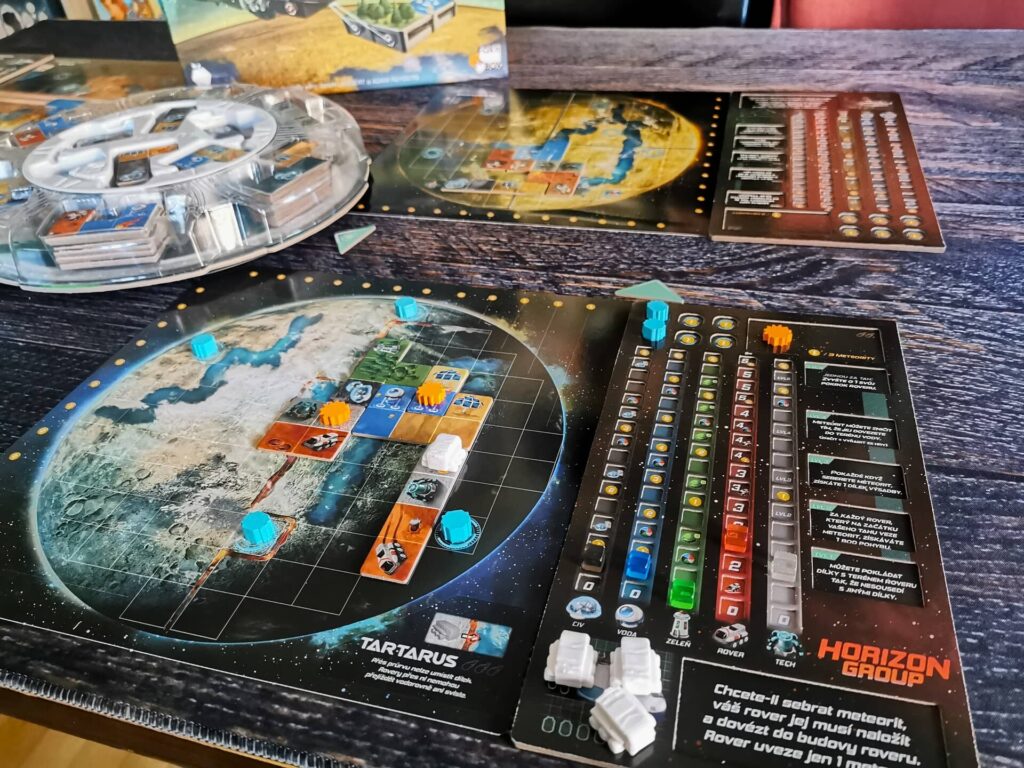 Neznámá planeta – rozehraná hra