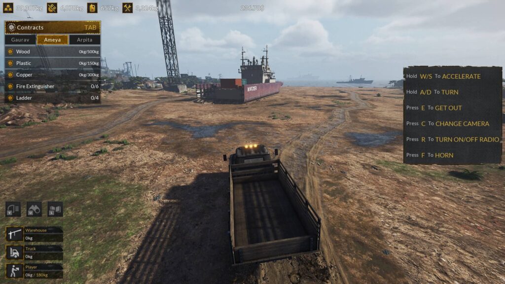 Ship Graveyard Simulator - Cesta do práce
