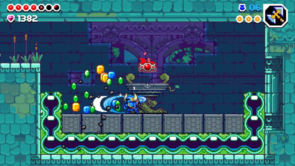 Shovel Knight Dig – Drahokamy