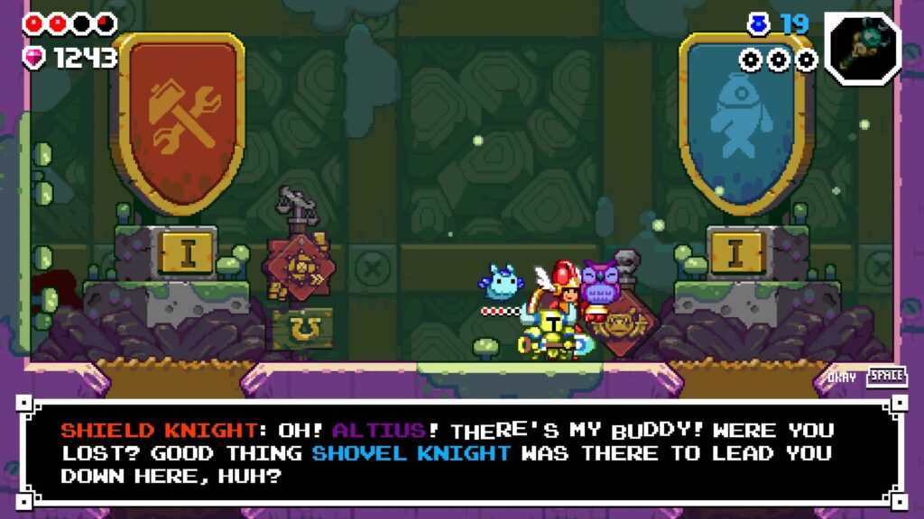 Shovel Knight Dig – Rozcestí