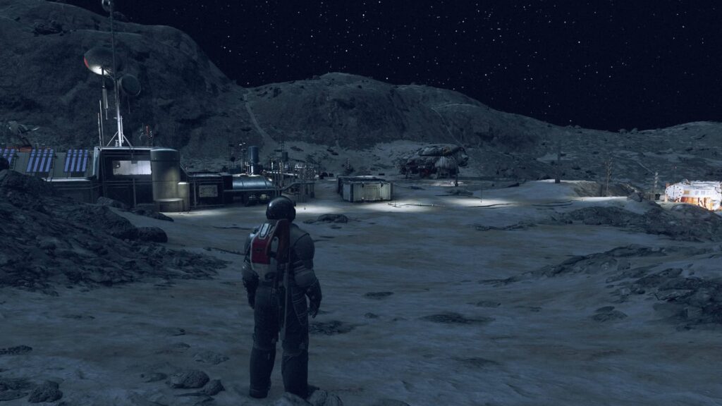 Starfield - základna na Měsíci