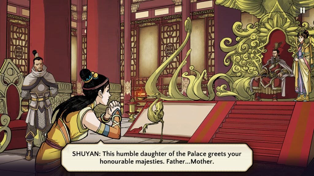 Shuyan Saga - klaň se rodiči svému