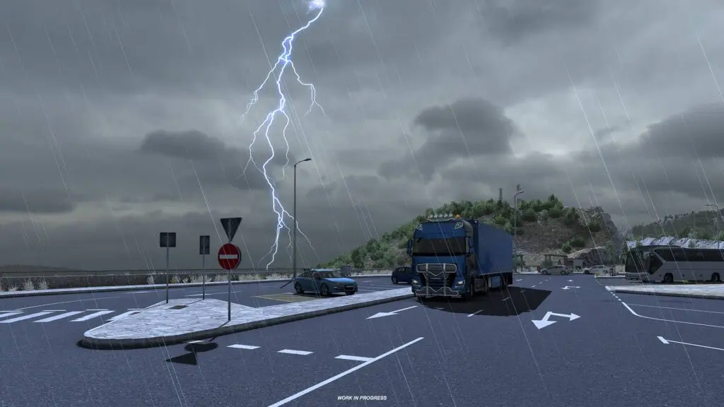 ETS2 1.49 - přepracované blesky