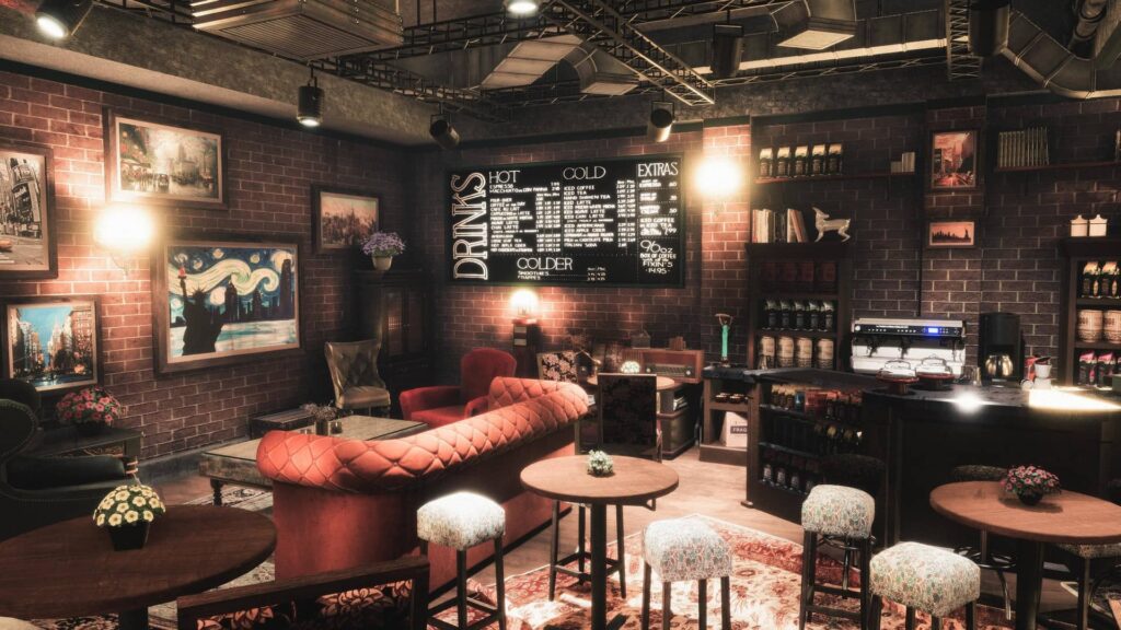 Espresso Tycoon - menu