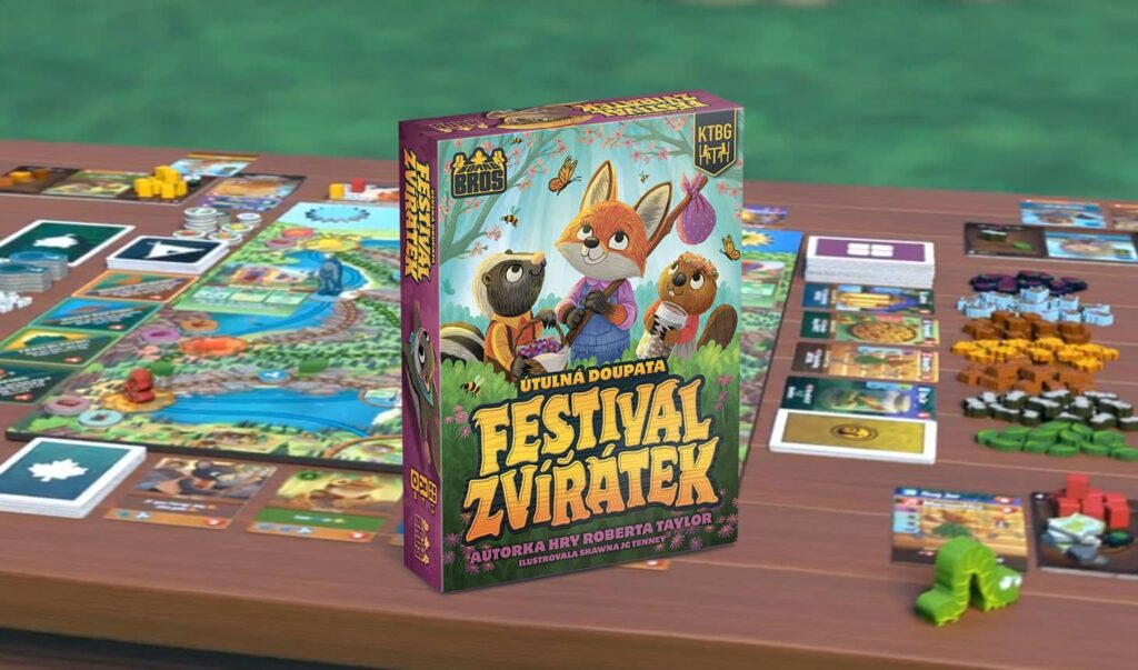 Festival zvířátek desková hra