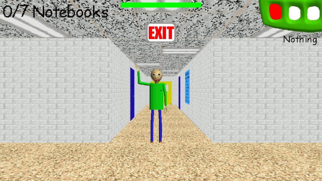 Hororovky – Baldi's Basics – Začátek