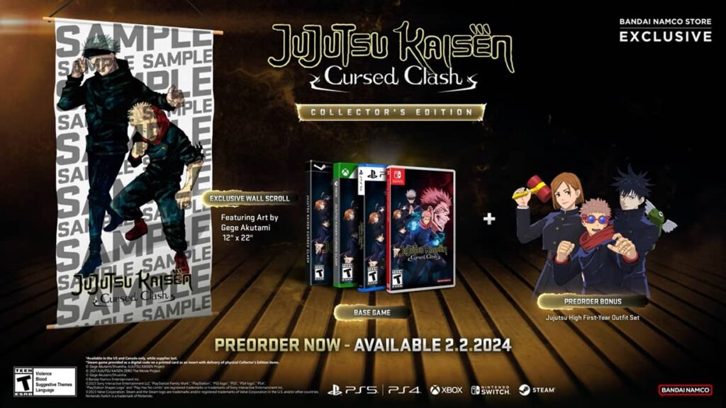 Jujutsu Kaisen Cursed Clash – Collector's Edition