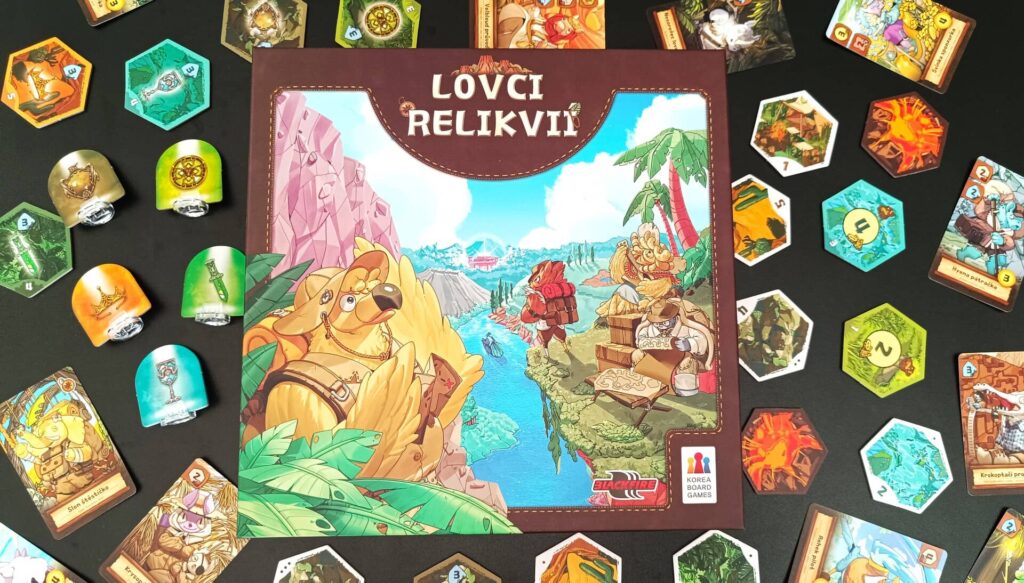 Lovci relikvií – desková hra