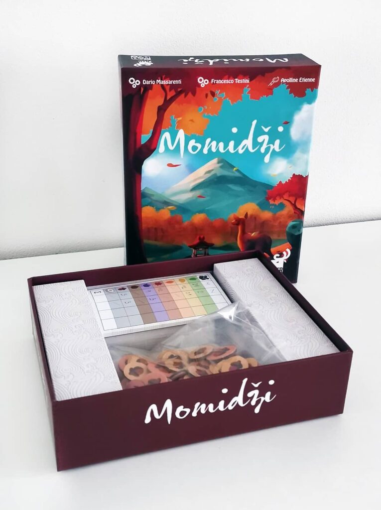 Momidži – vnitřek balení