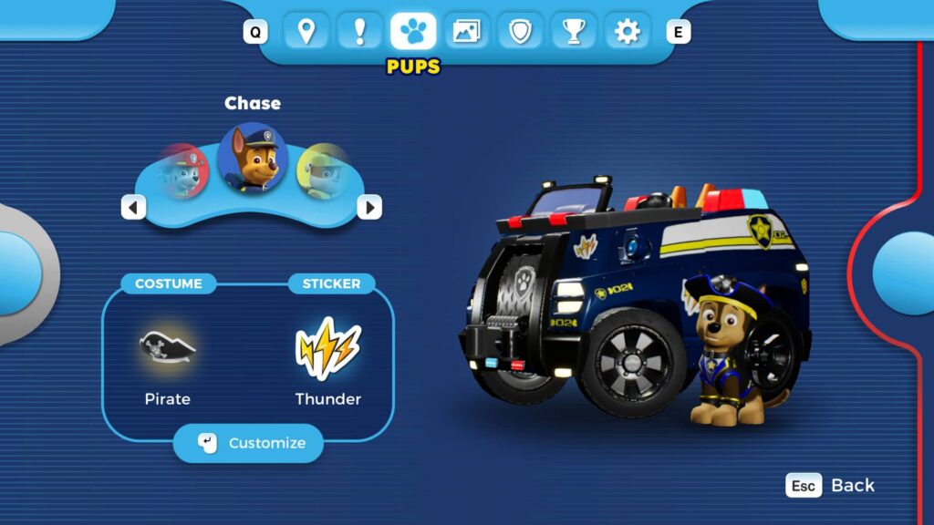 Paw Patrol World - Chase