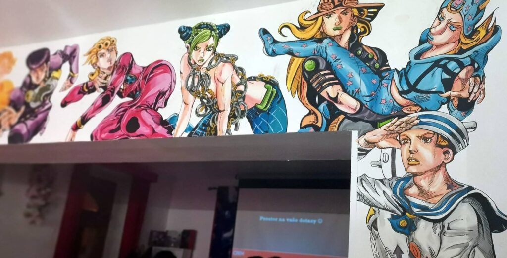 Podzimní setkání s nakladatelstvím Crew – výzdoba Anime Neko Baru