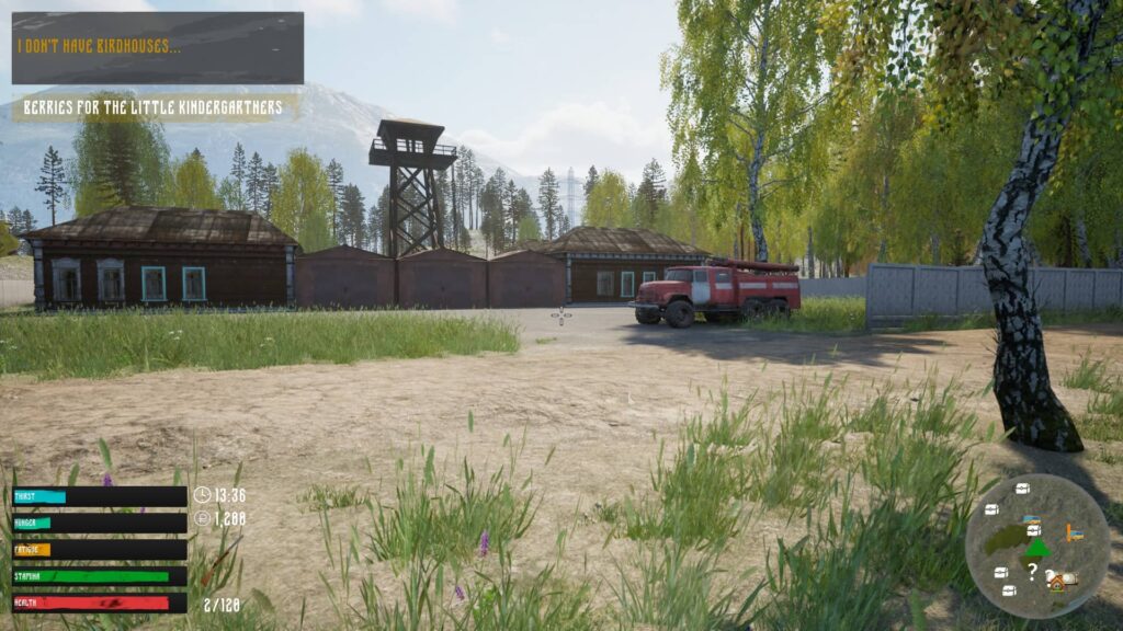Russian village simulator - hasiči