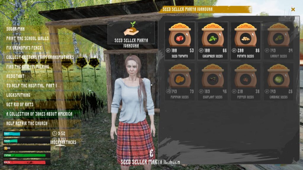 Russian village simulator - nakupovat