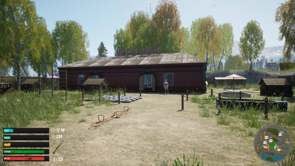 Russian village simulator - školka