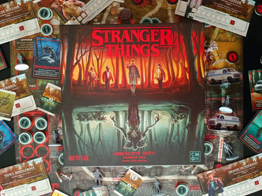 Stranger Things Obrácený svět – desková hra