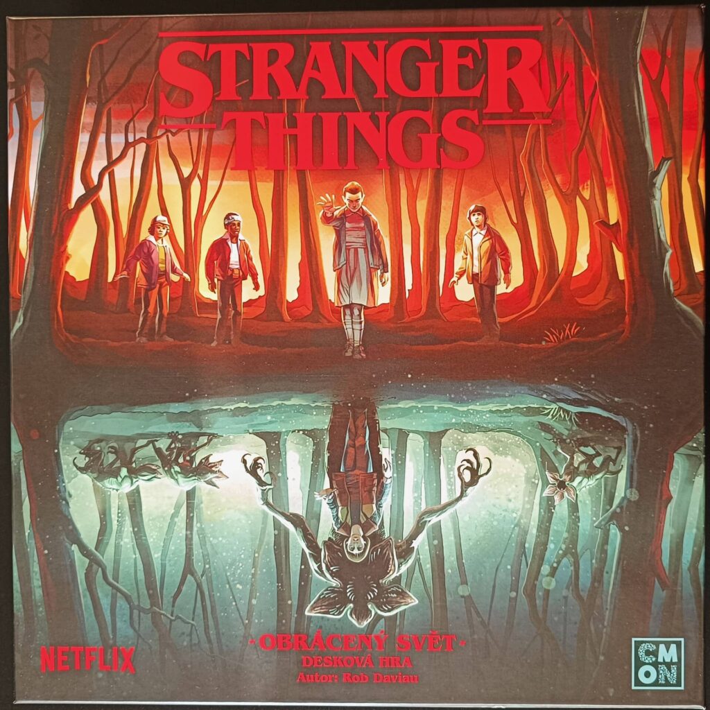Stranger Things Obrácený svět – krabice