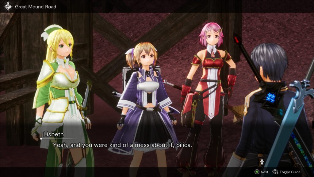 Sword Art Online Last Recollection - obrovský fanservis