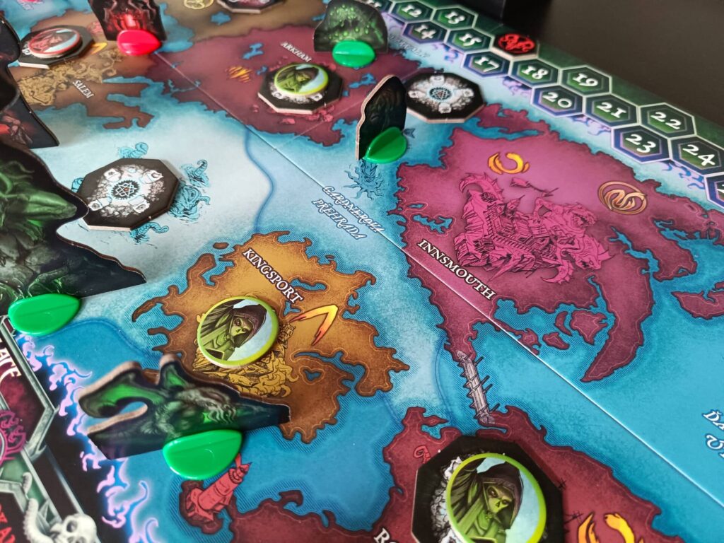 Cthulhu Wars Duel – detail herního plánu