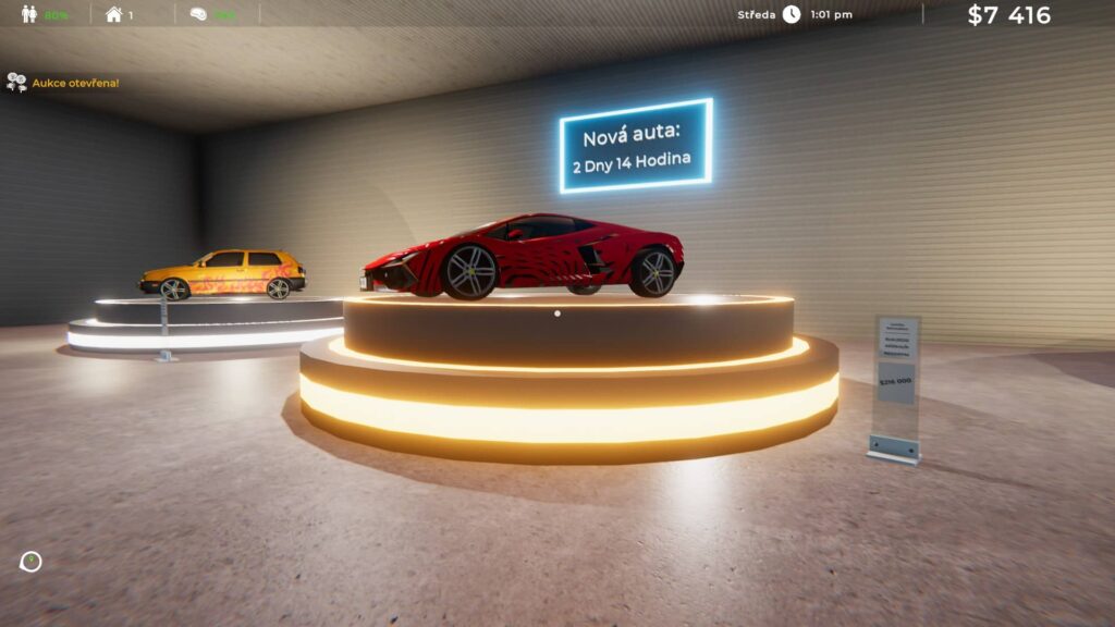 Estate Agent Simulator - autosalon