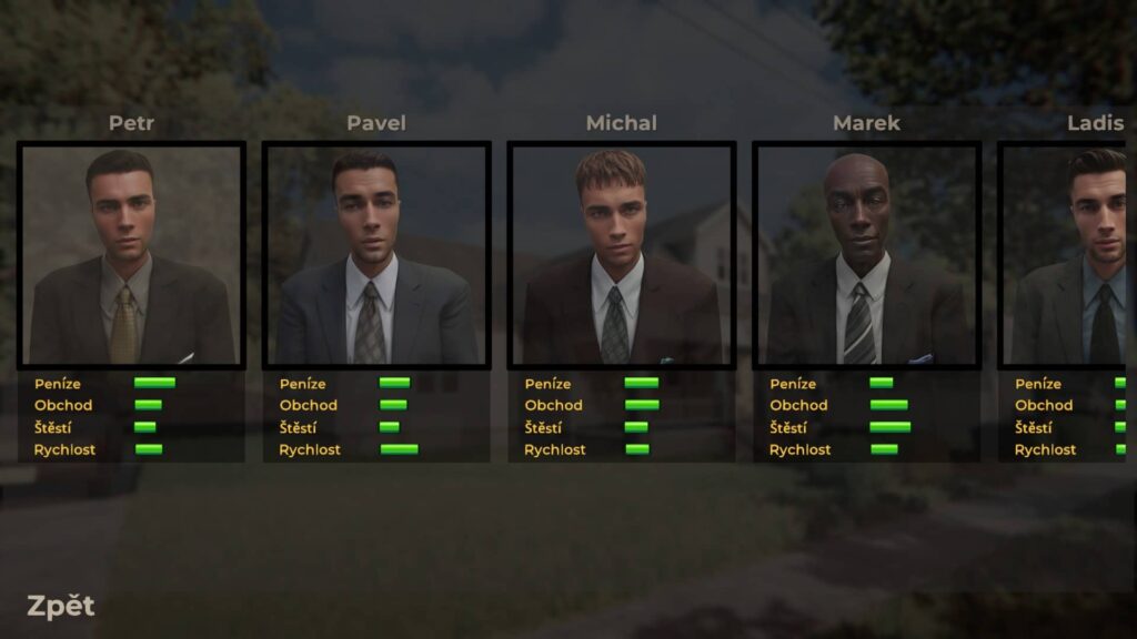 Estate Agent Simulator -výběr realitního makléře