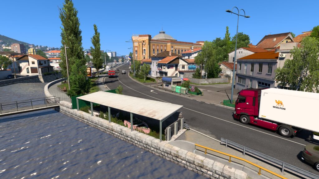 Euro Truck Simulator 2 West Balkans - město v Bosně a Hercegovině