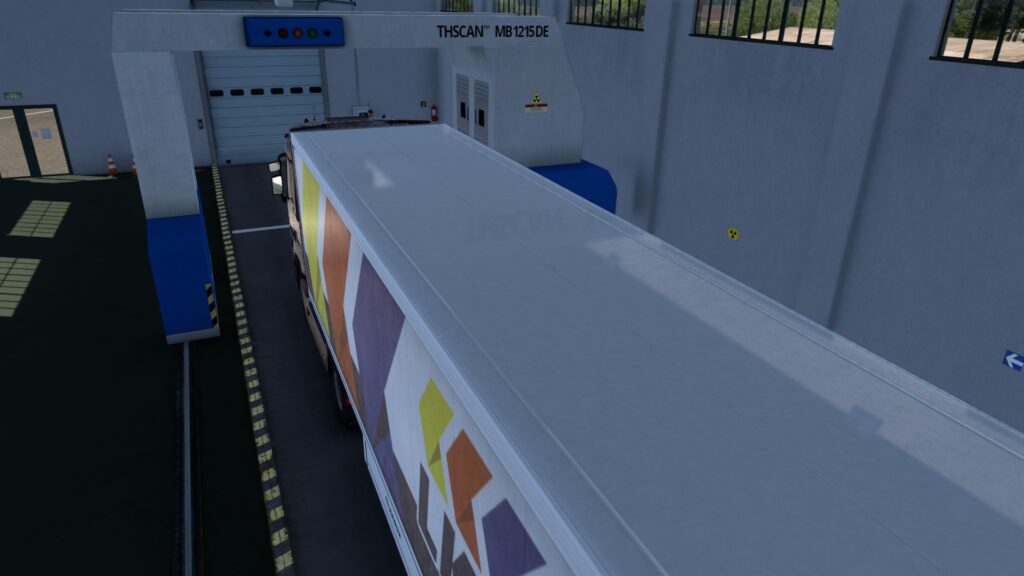 Euro Truck Simulator 2 West Balkans - rentgenová kontola