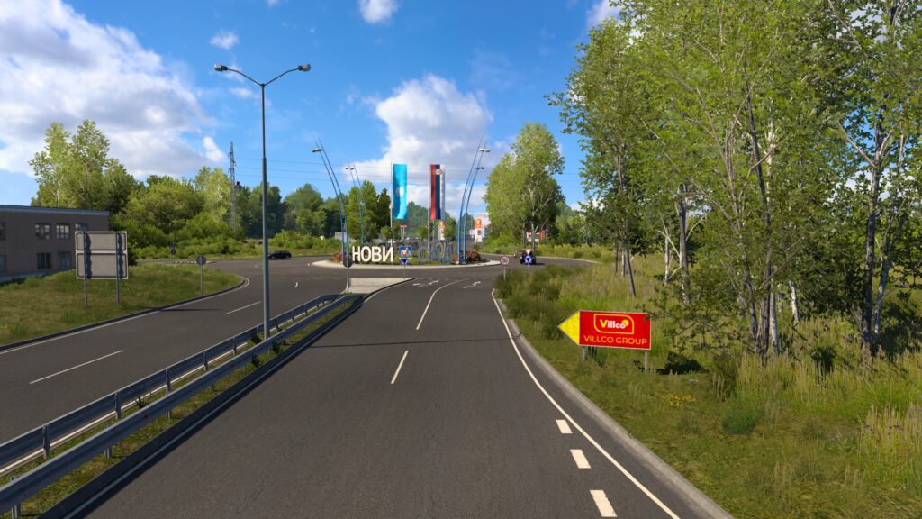 Euro Truck Simulator 2 West Balkans - vjezd do města
