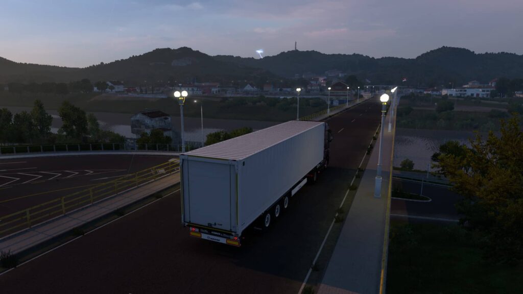 Euro Truck Simulator 2 West Blakans - blesk