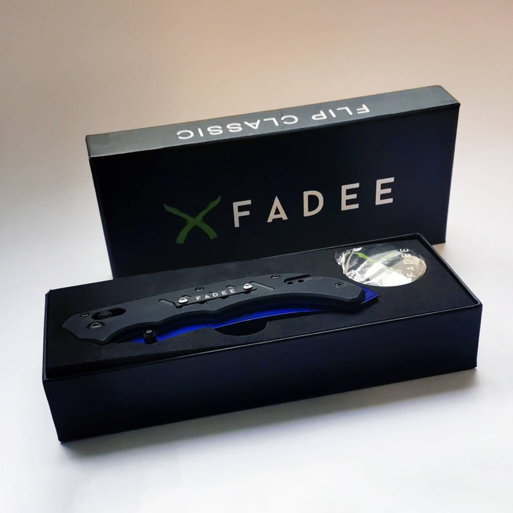 Flip Knife Sapphire – balení