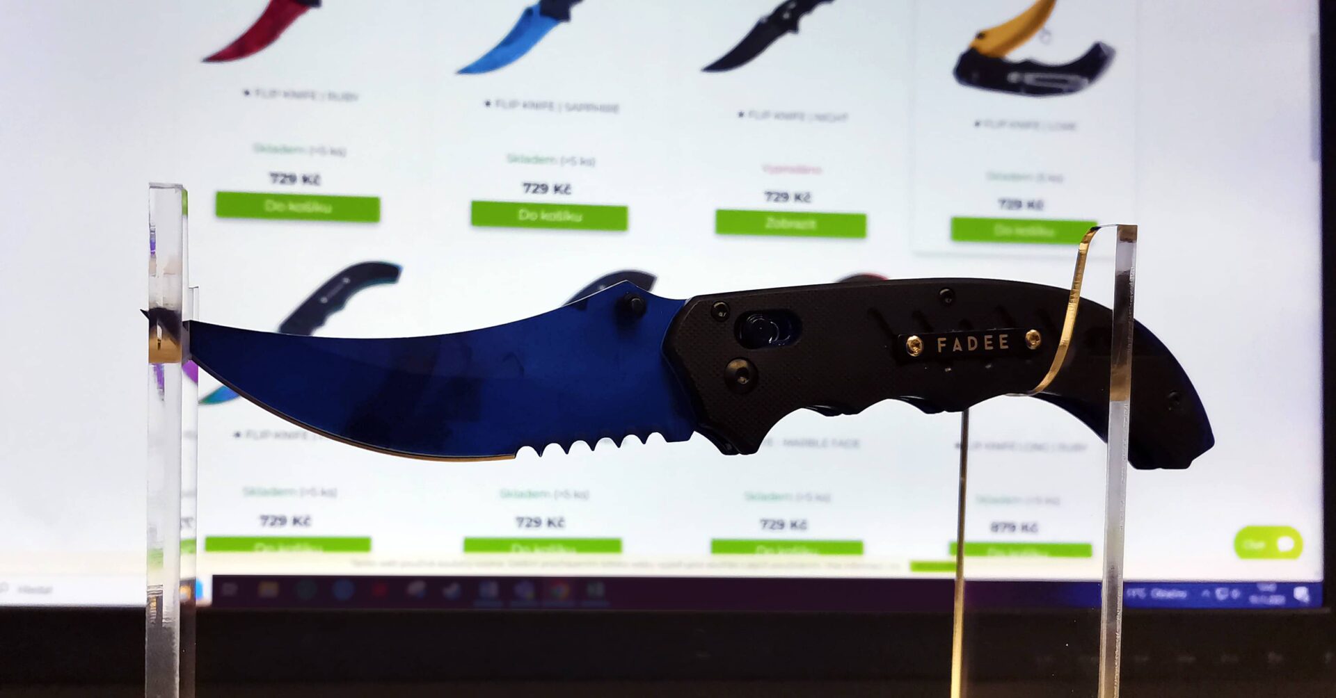 Flip Knife Sapphire – úvodka