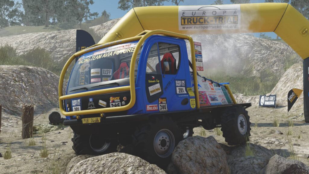 Heavy Duty Challenge The Offroad Truck Simulator - překážka