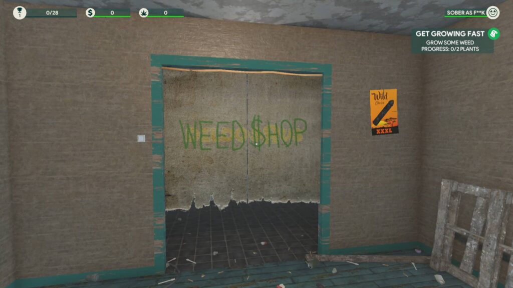 Weed Shop 3 - start