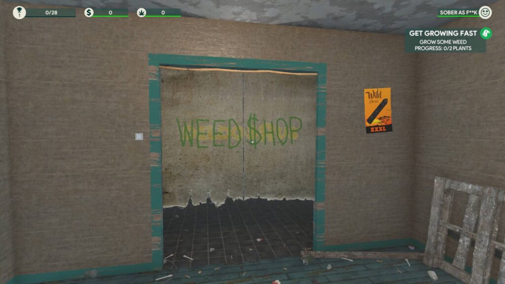 Weed Shop 3 - start