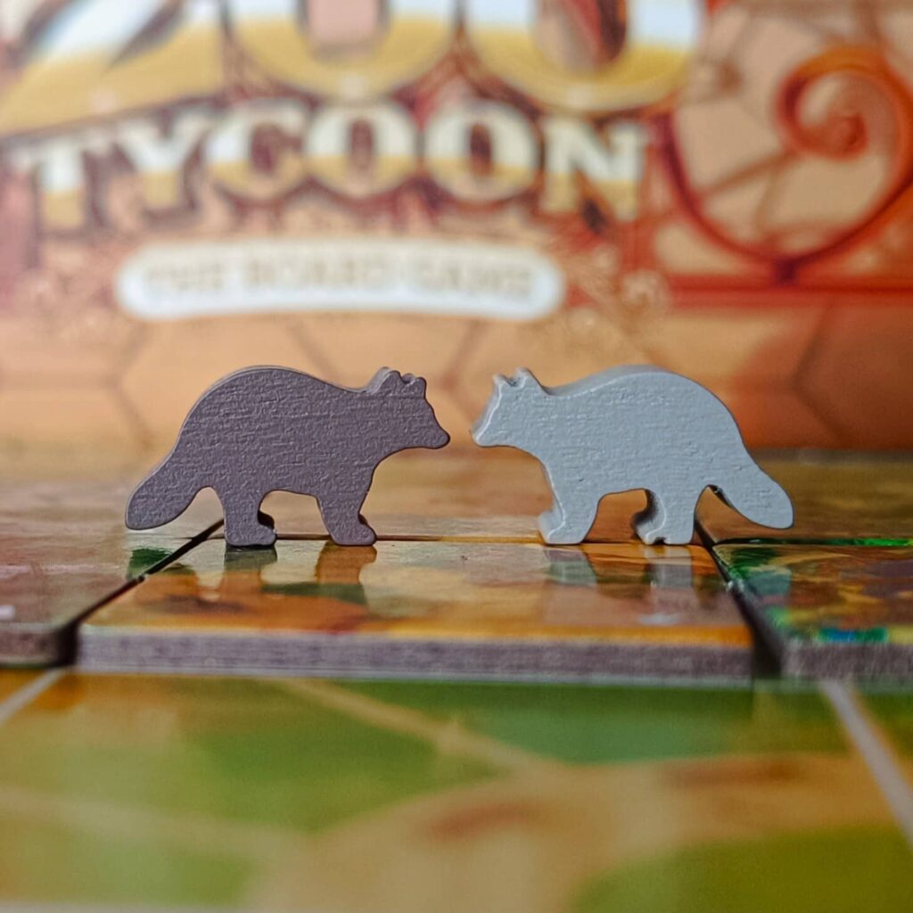ZOO Tycoon The Board Game – mýval