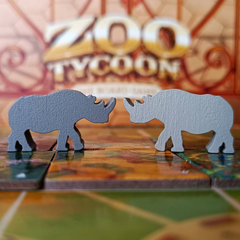 ZOO Tycoon The Board Game – nosorožec