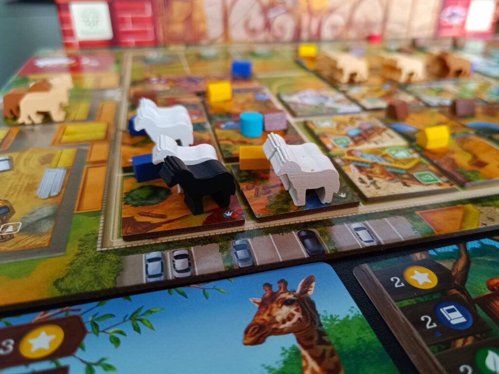 ZOO Tycoon The Board Game – postavená zoo