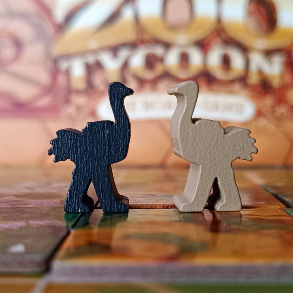 ZOO Tycoon The Board Game – pštros