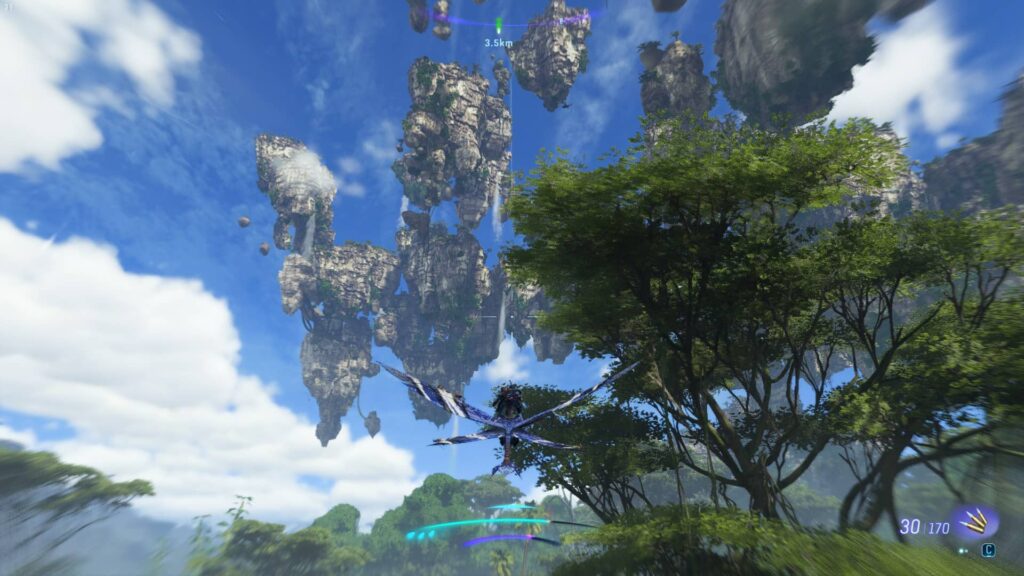 Avatar Frontiers of Pandora - létání