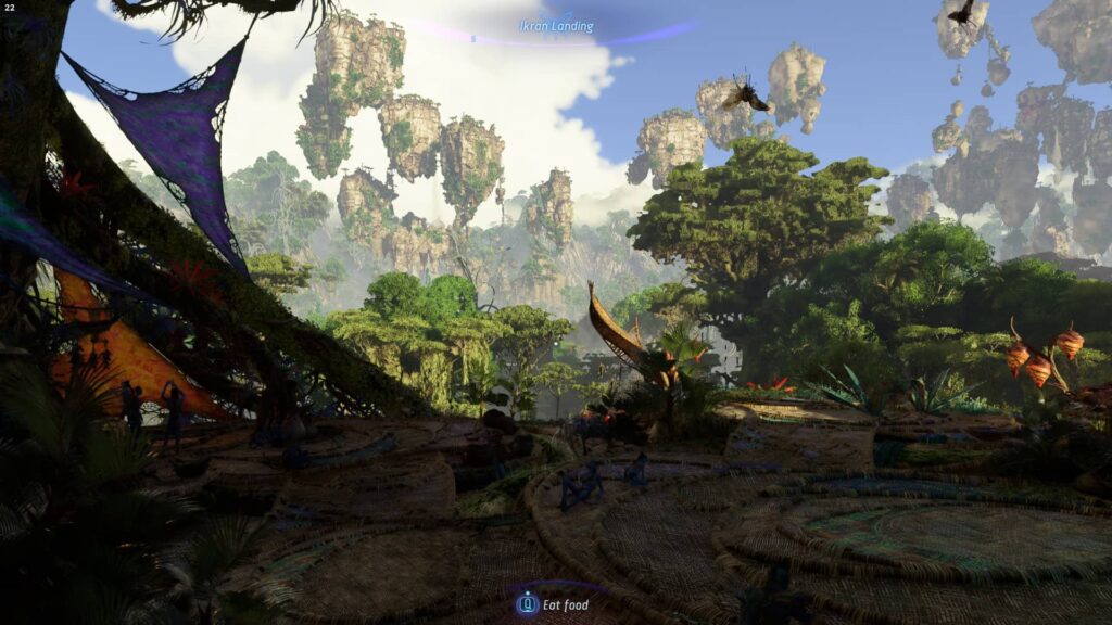 Avatar Frontiers of Pandora - levitující skály