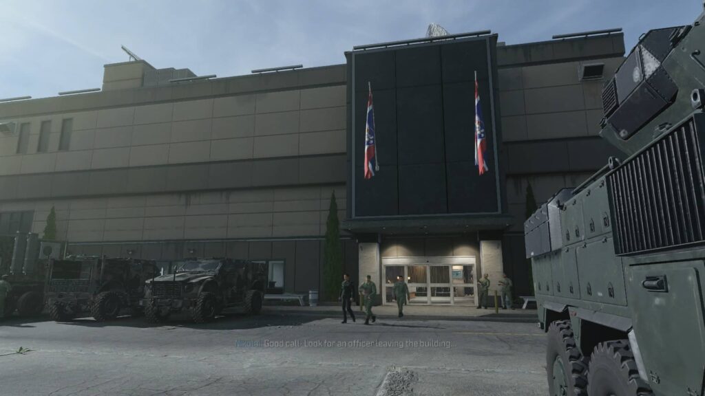 Call of Duty Modern Warfare III - budova