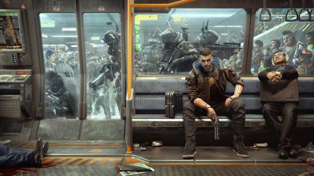 Cyberpunk 2077 – metro