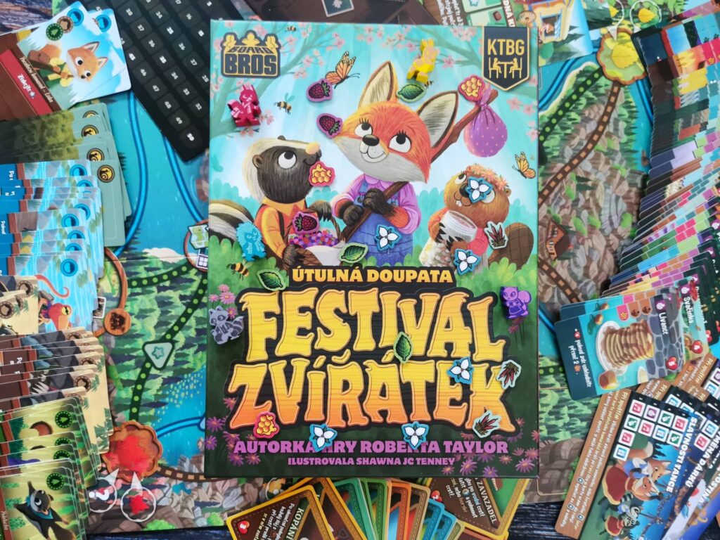 Festival zvířátek – desková hra