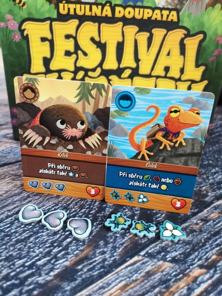 Festival zvířátek – karty kamarádů