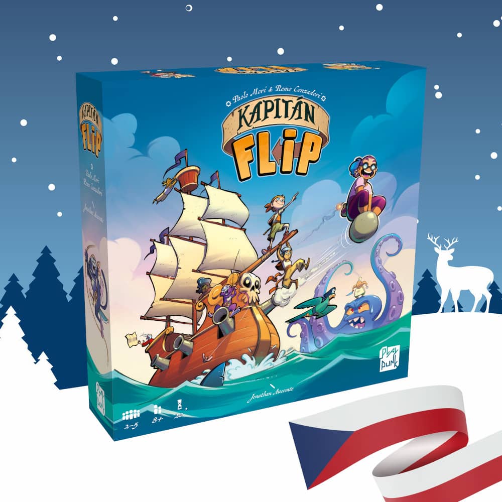 Kapitán Flip - desková hra