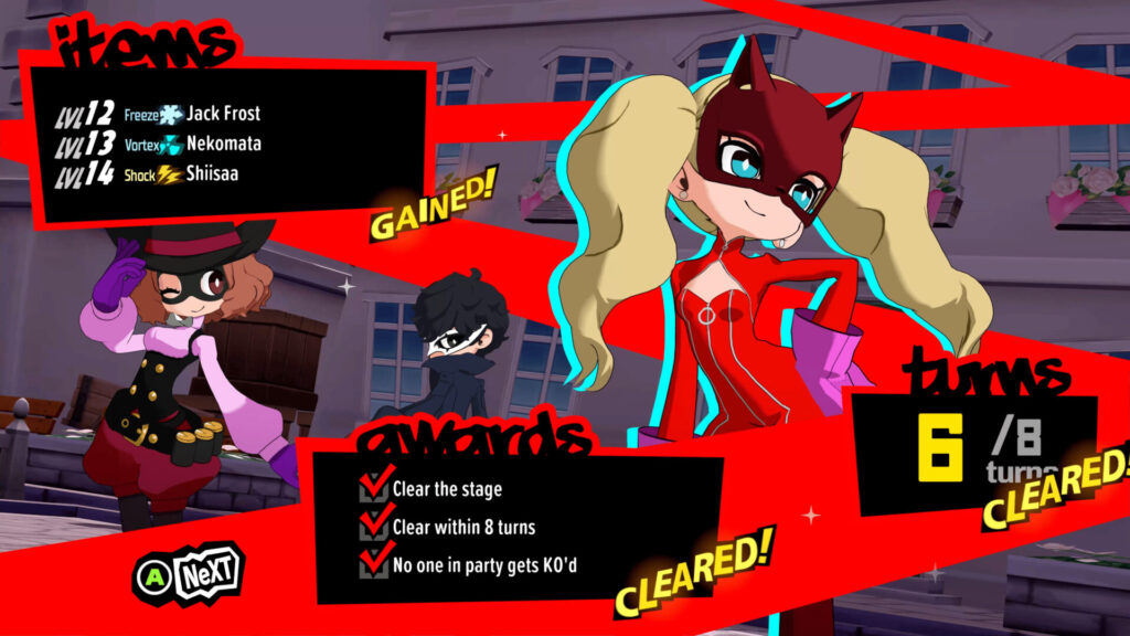 Persona 5 Tactica - konec mise