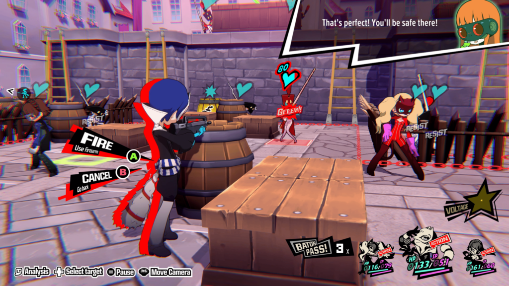 Persona 5 Tactica - tah navíc