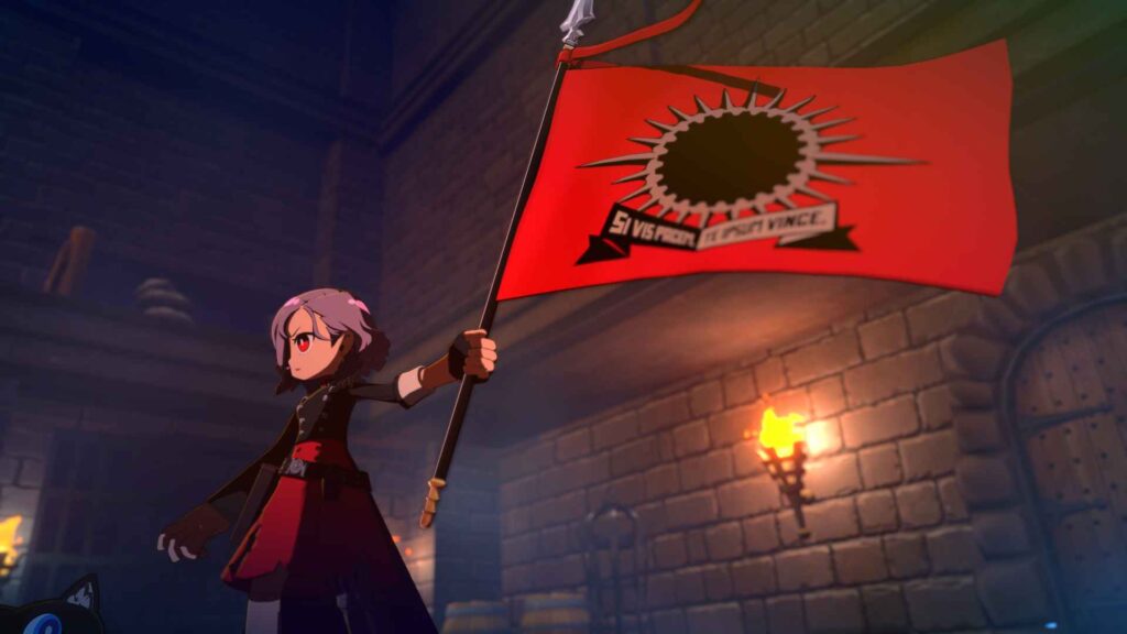 Persona 5 Tactica - vůdkyně rebelů